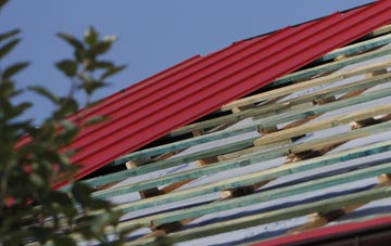 Higher Molland corrugated roofing costs
